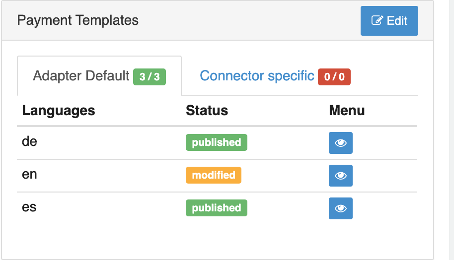 Example Templates