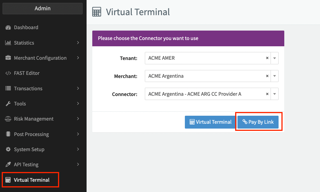 Virtual Terminal