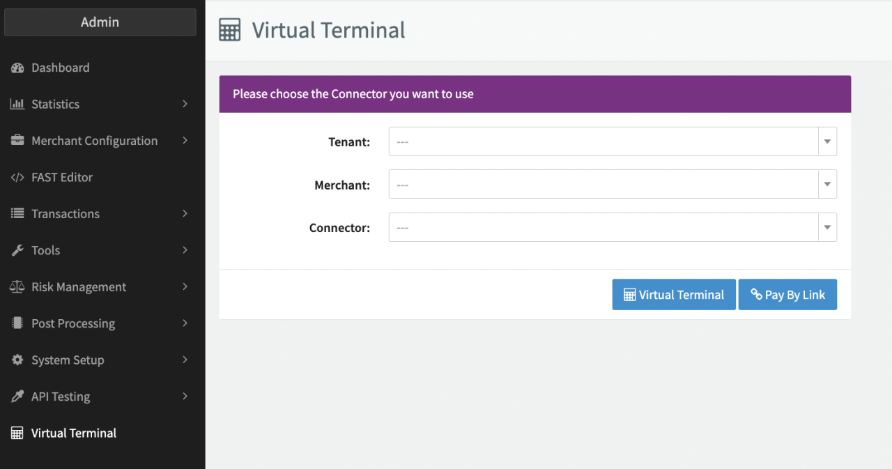 Virtual Terminal