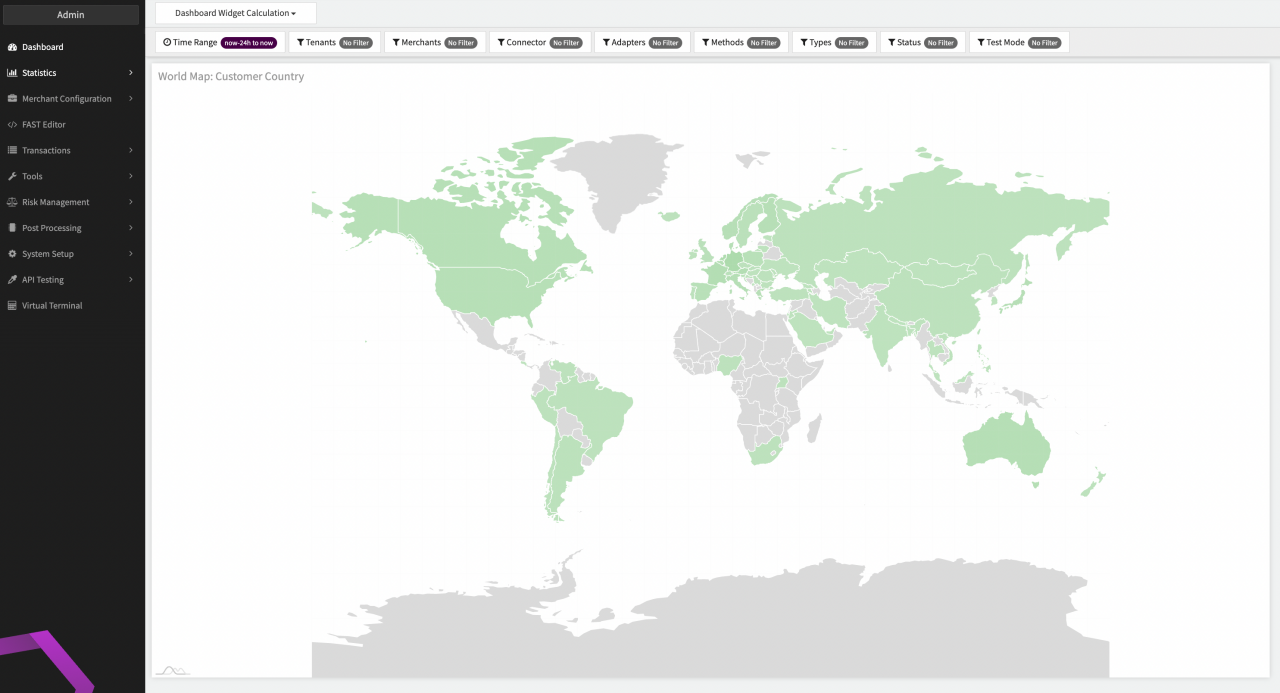 World Map Widget